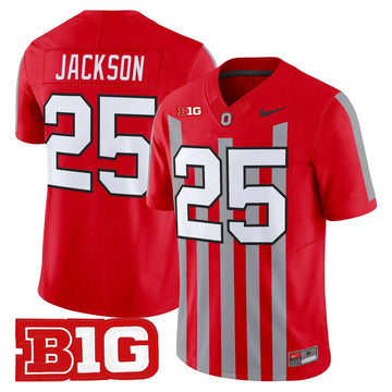 Personalized OSU Throwback Vapor Limited Jersey - Stitched - Red / Bo Jackson Stitched