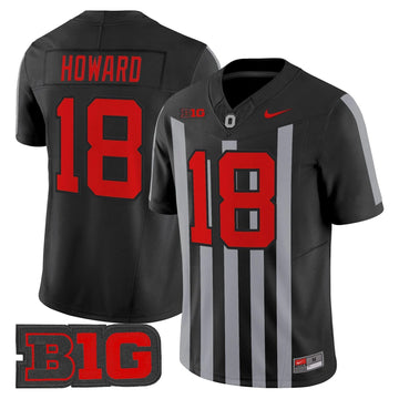 Personalized OSU Throwback Vapor Limited Jersey - Stitched - Black / Will Howard Stitched