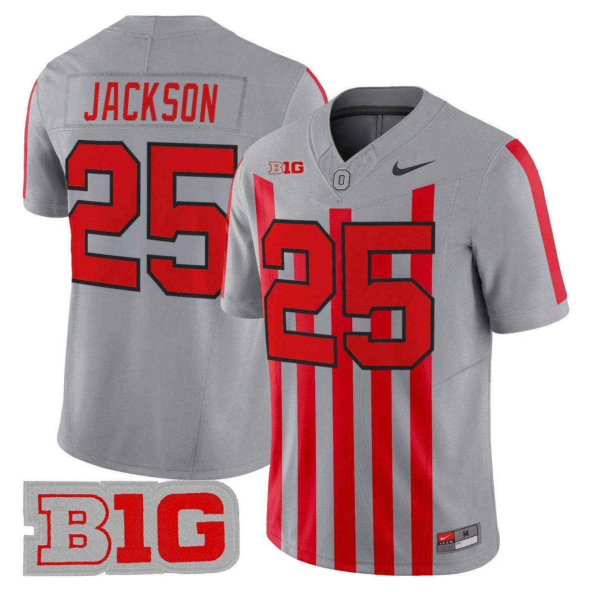 Personalized OSU Throwback Vapor Limited Jersey - Stitched - Gray / Bo Jackson Stitched
