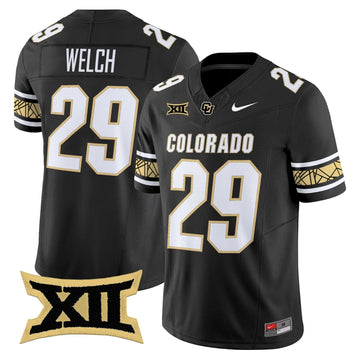 Personalized CU 2026 Vapor Limited Jersey V2 - Stitched - Black / Micah Welch Stitched