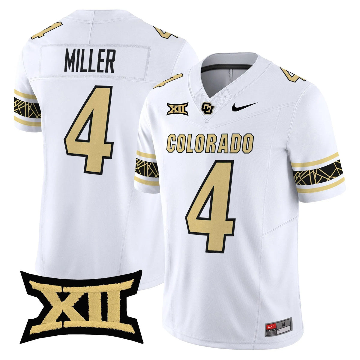 Personalized CU 2026 Vapor Limited Jersey V2 - Stitched - White / Omarion Miller Stitched