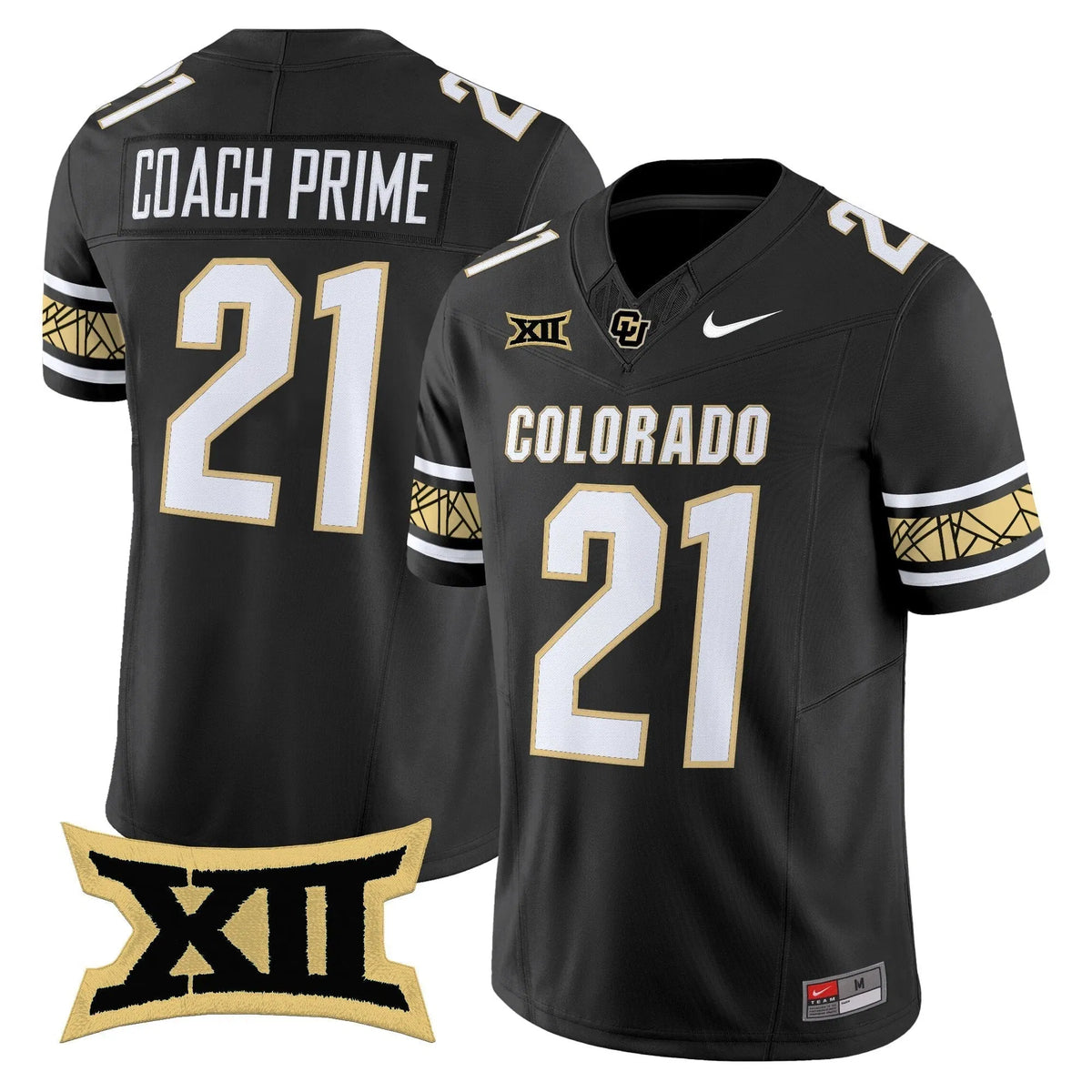 Personalized CU 2026 Vapor Limited Jersey V2 - Stitched - Black / Coach Prime Stitched