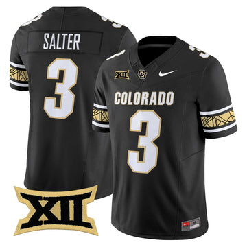 Personalized CU 2026 Vapor Limited Jersey V2 - Stitched - Black / Kaidon Salter Stitched