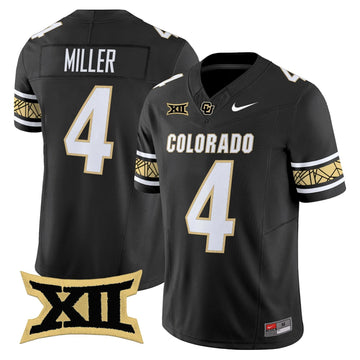 Personalized CU 2026 Vapor Limited Jersey V2 - Stitched - Black / Omarion Miller Stitched