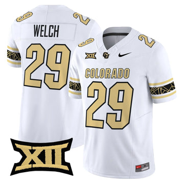 Personalized CU 2026 Vapor Limited Jersey V2 - Stitched - White / Micah Welch Stitched