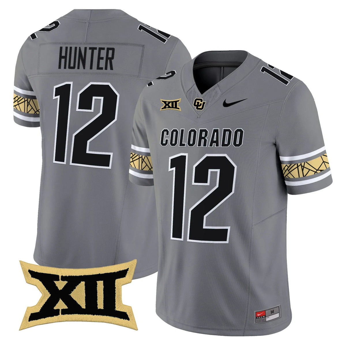 Personalized CU 2026 Vapor Limited Jersey V2 - Stitched - Gray / Travis Hunter Stitched
