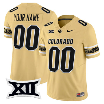 Personalized CU 2026 Vapor Limited Custom Jersey V2 - Stitched - Gold Stitched