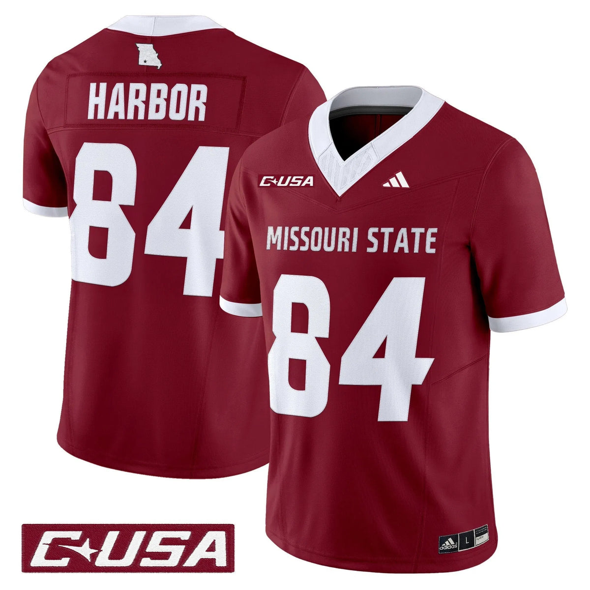 Personalized MSB 2026 Vapor Limited Jersey - Maroon / Clay Harbor Stitched