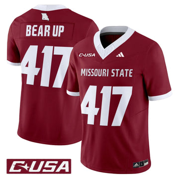 Personalized MSB 2026 Vapor Limited Jersey - Maroon / Bear Up 417 Stitched