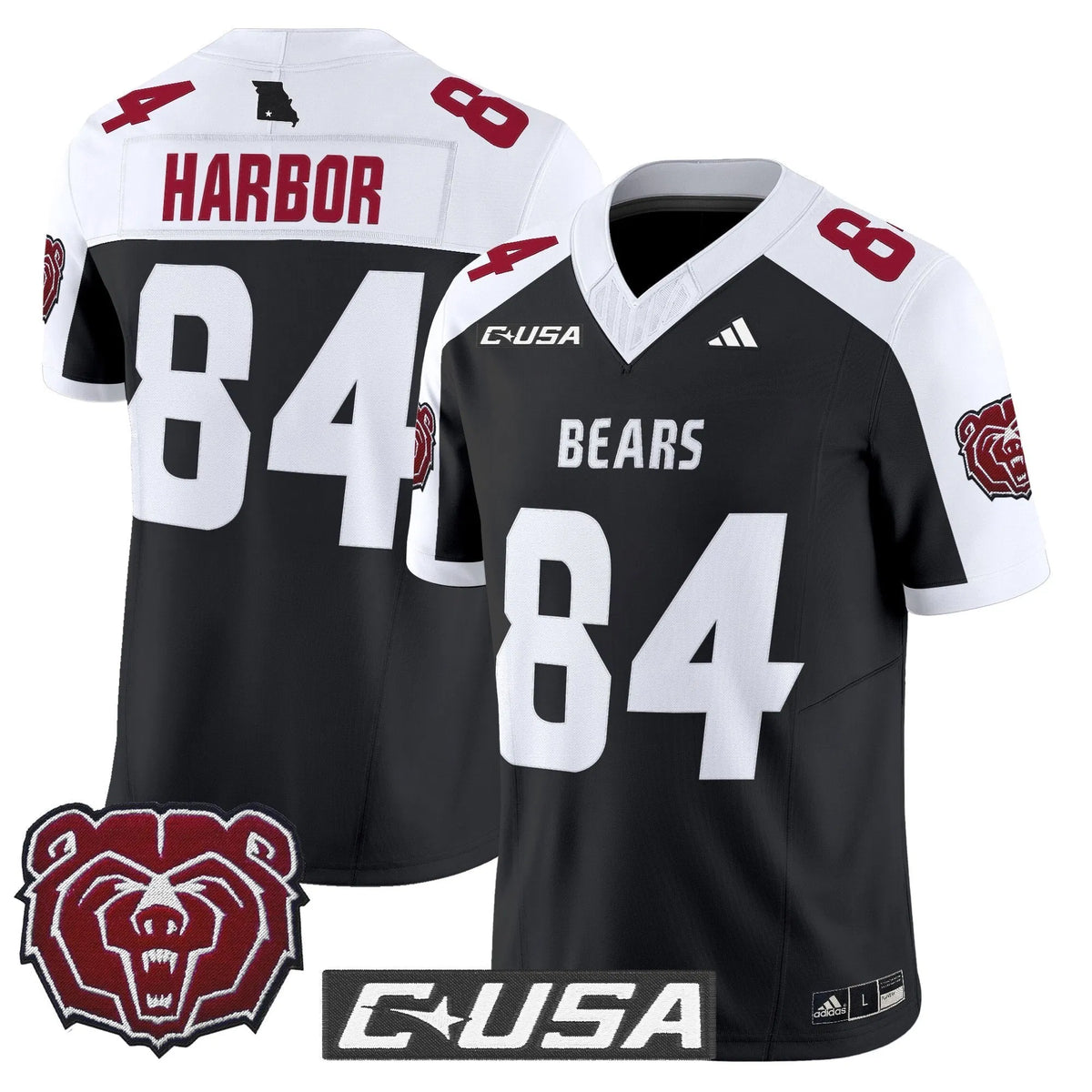 Personalized MSB 2026 Vapor Limited Jersey - Black Alternate / Clay Harbor Stitched