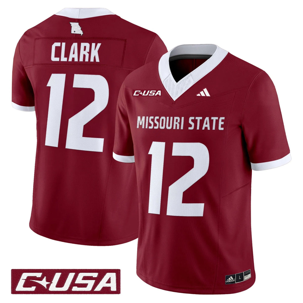 Personalized MSB 2026 Vapor Limited Jersey - Maroon / Jacob Clark Stitched