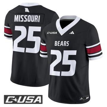 Personalized MSB 2026 Vapor Limited Jersey - Black / #25 Missouri Stitched