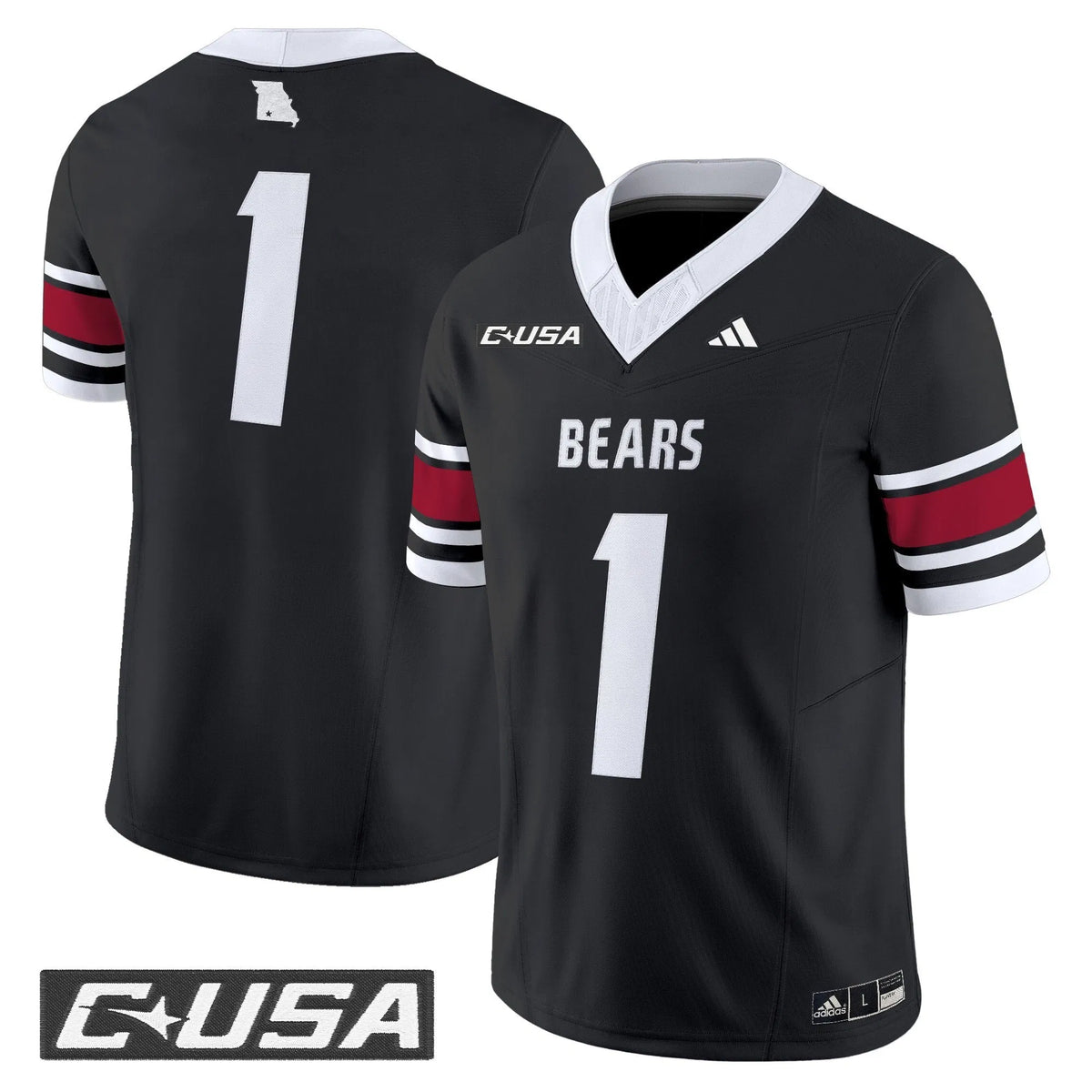 Personalized MSB 2026 Vapor Limited Jersey - Black / #1 Team Stitched