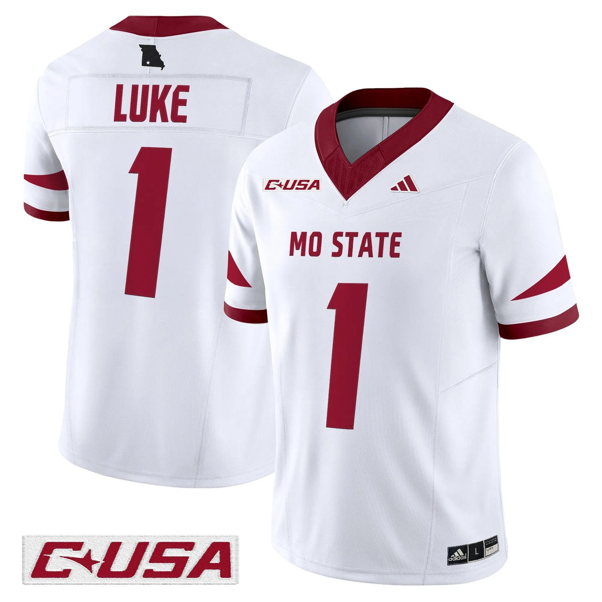 Personalized MSB 2026 Vapor Limited Jersey - White / Dash Luke Stitched