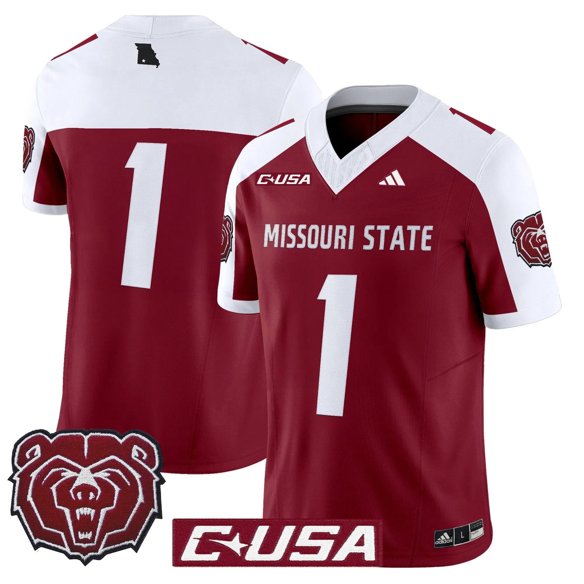Personalized MSB 2026 Vapor Limited Jersey - Maroon Alternate / #1 Team Stitched