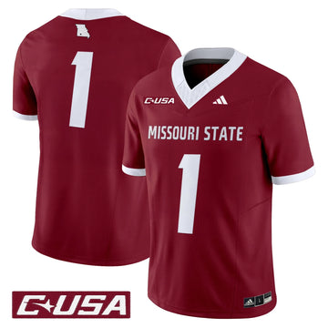 Personalized MSB 2026 Vapor Limited Jersey - Maroon / #1 Team Stitched