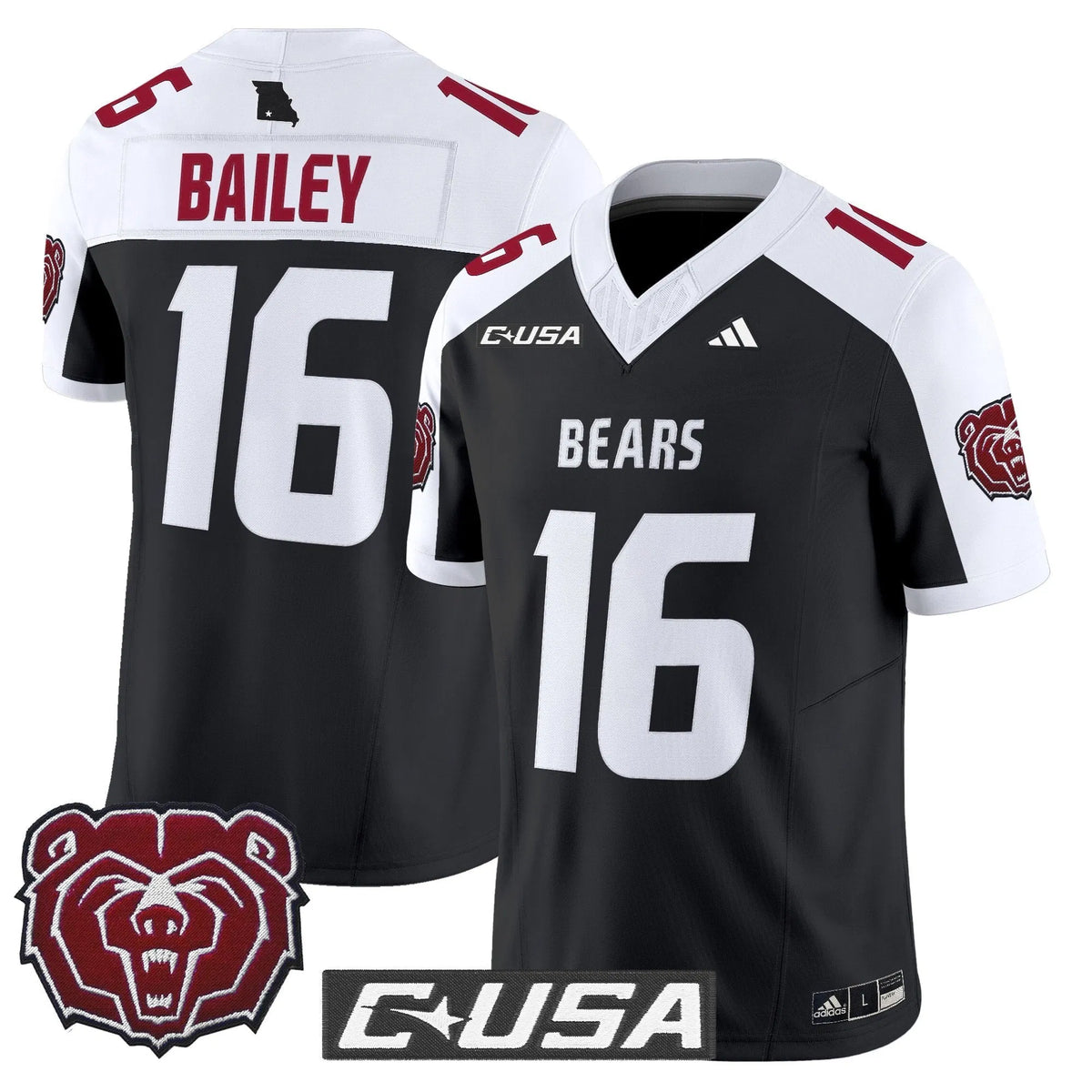 Personalized MSB 2026 Vapor Limited Jersey - Black Alternate / Deuce Bailey Stitched
