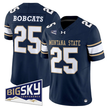 Personalized MSB 2026 Vapor Limited Jersey - Navy / #25 Bobcats Stitched