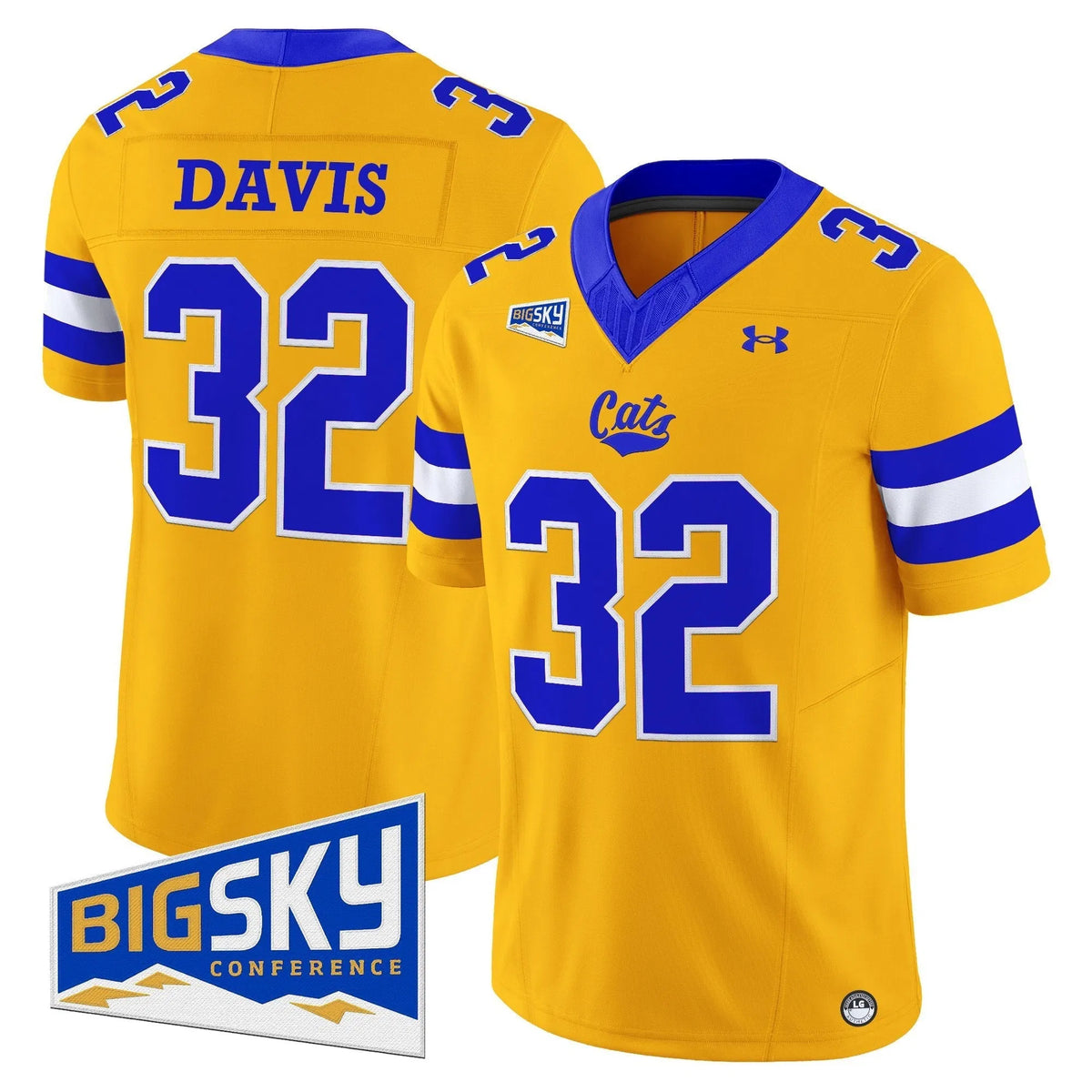Personalized MSB 2026 Vapor Limited Jersey - Gold / Julius Davis Stitched