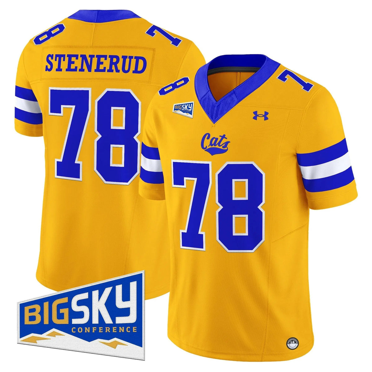 Personalized MSB 2026 Vapor Limited Jersey - Gold / Jan Stenerud Stitched