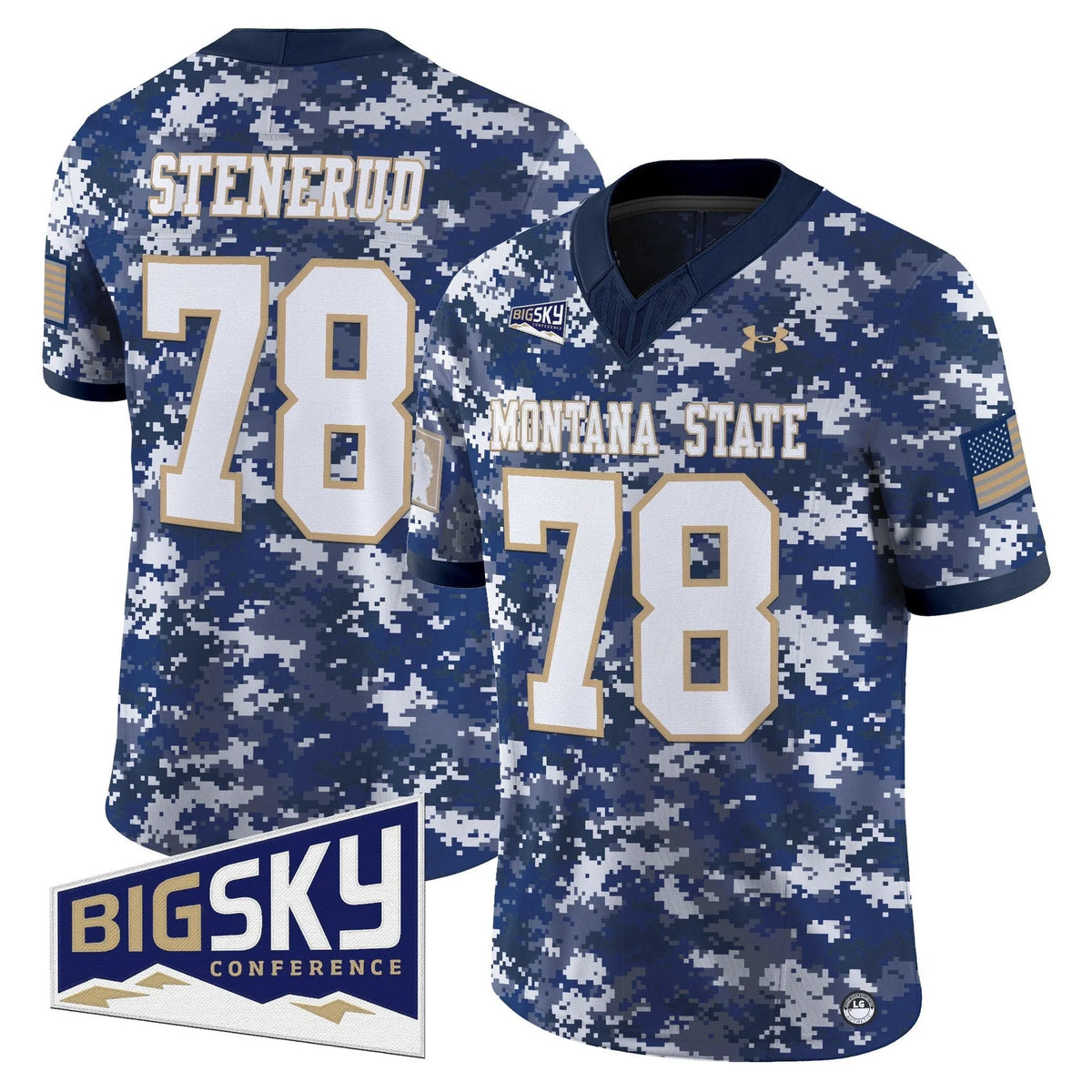 Personalized MSB 2026 Vapor Limited Jersey - Camo / Jan Stenerud Stitched