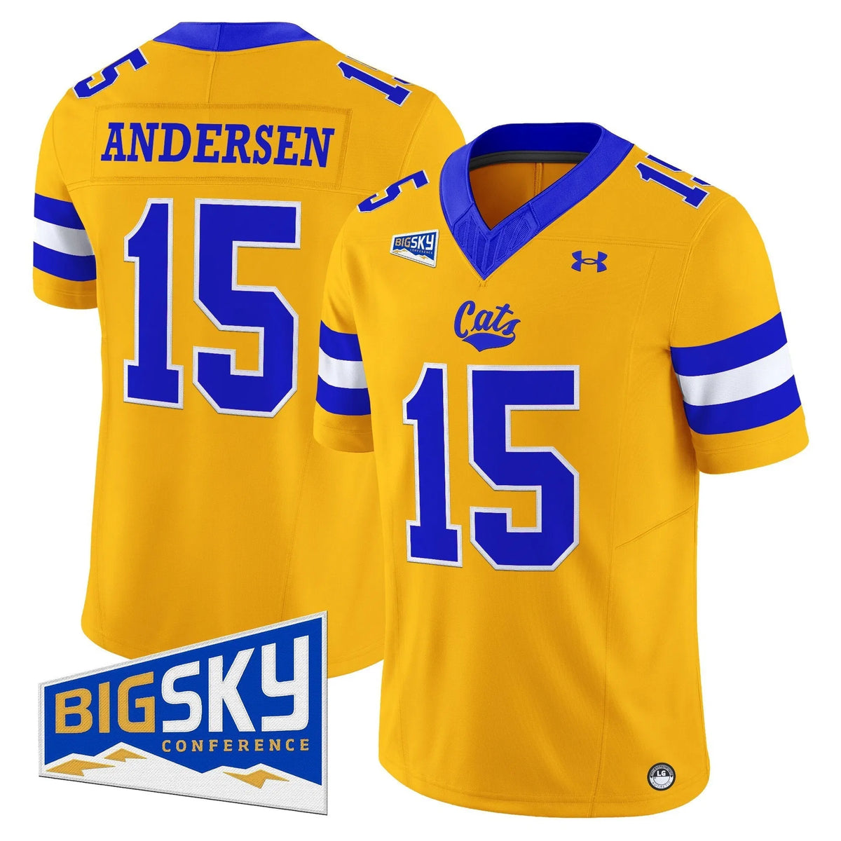 Personalized MSB 2026 Vapor Limited Jersey - Gold / Troy Andersen Stitched