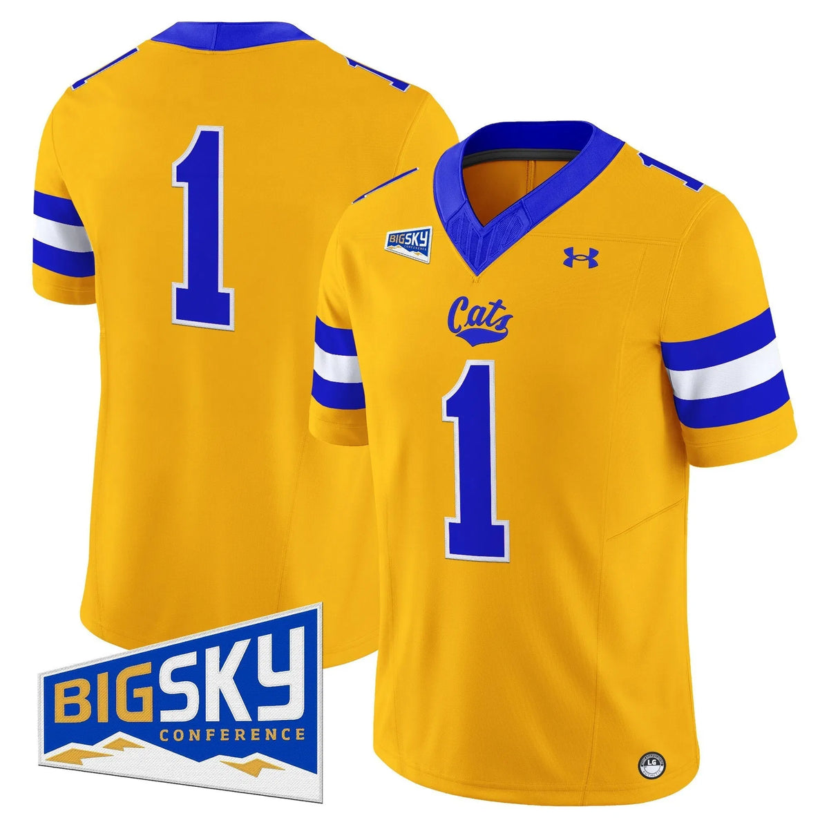 Personalized MSB 2026 Vapor Limited Jersey - Gold / #1 Team Stitched