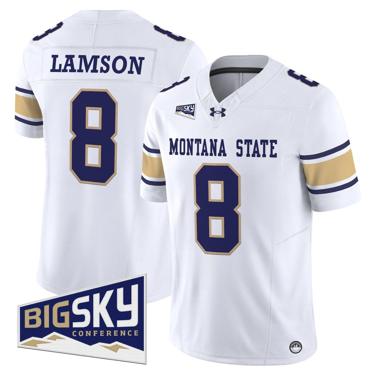 Personalized MSB 2026 Vapor Limited Jersey - White / Justin Lamson Stitched