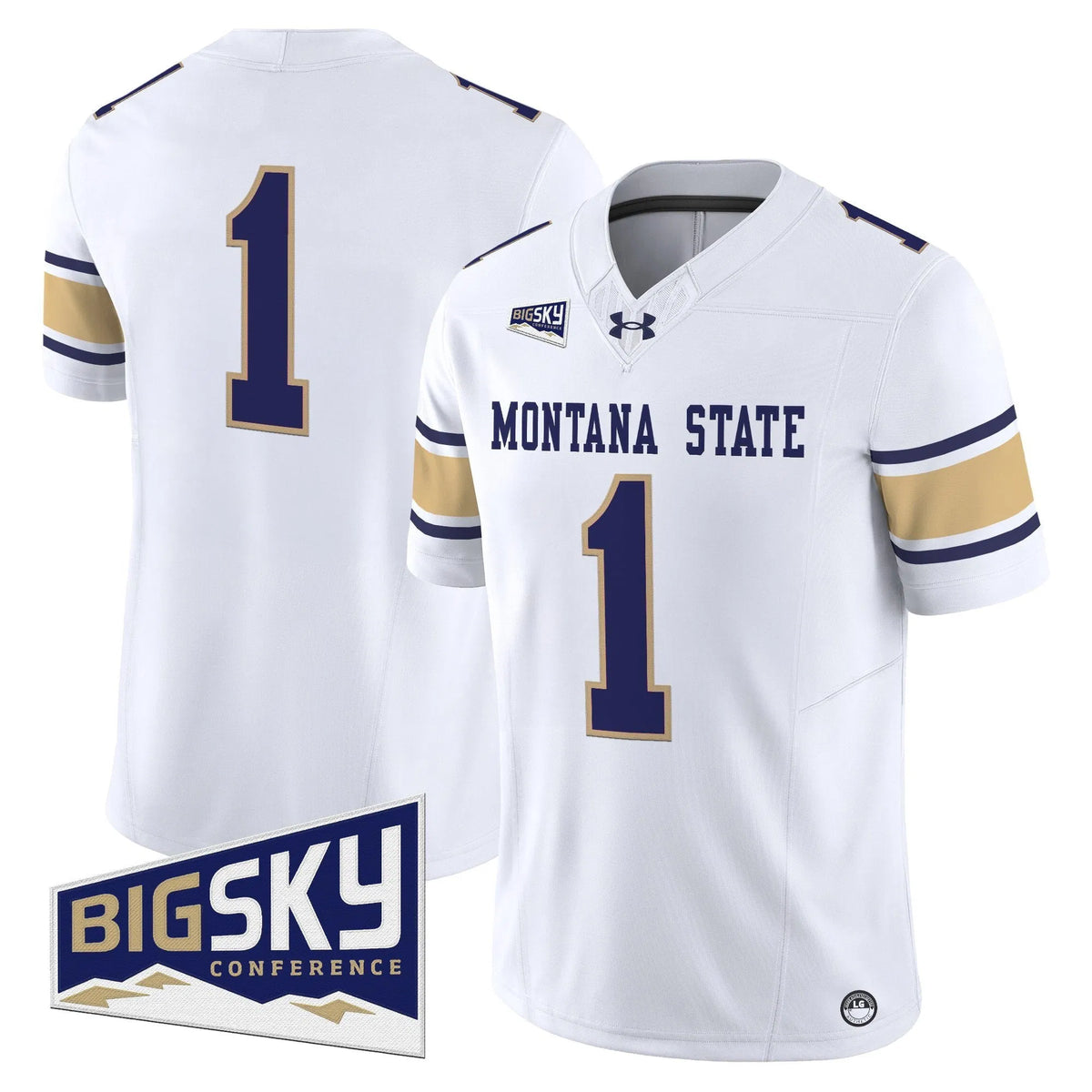 Personalized MSB 2026 Vapor Limited Jersey - White / #1 Team Stitched