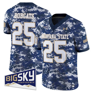 Personalized MSB 2026 Vapor Limited Jersey - Camo / #25 Bobcats Stitched