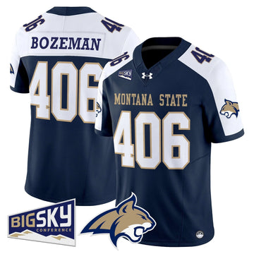 Personalized MSB 2026 Vapor Limited Jersey - Navy Alternate / Bozeman 406 Stitched