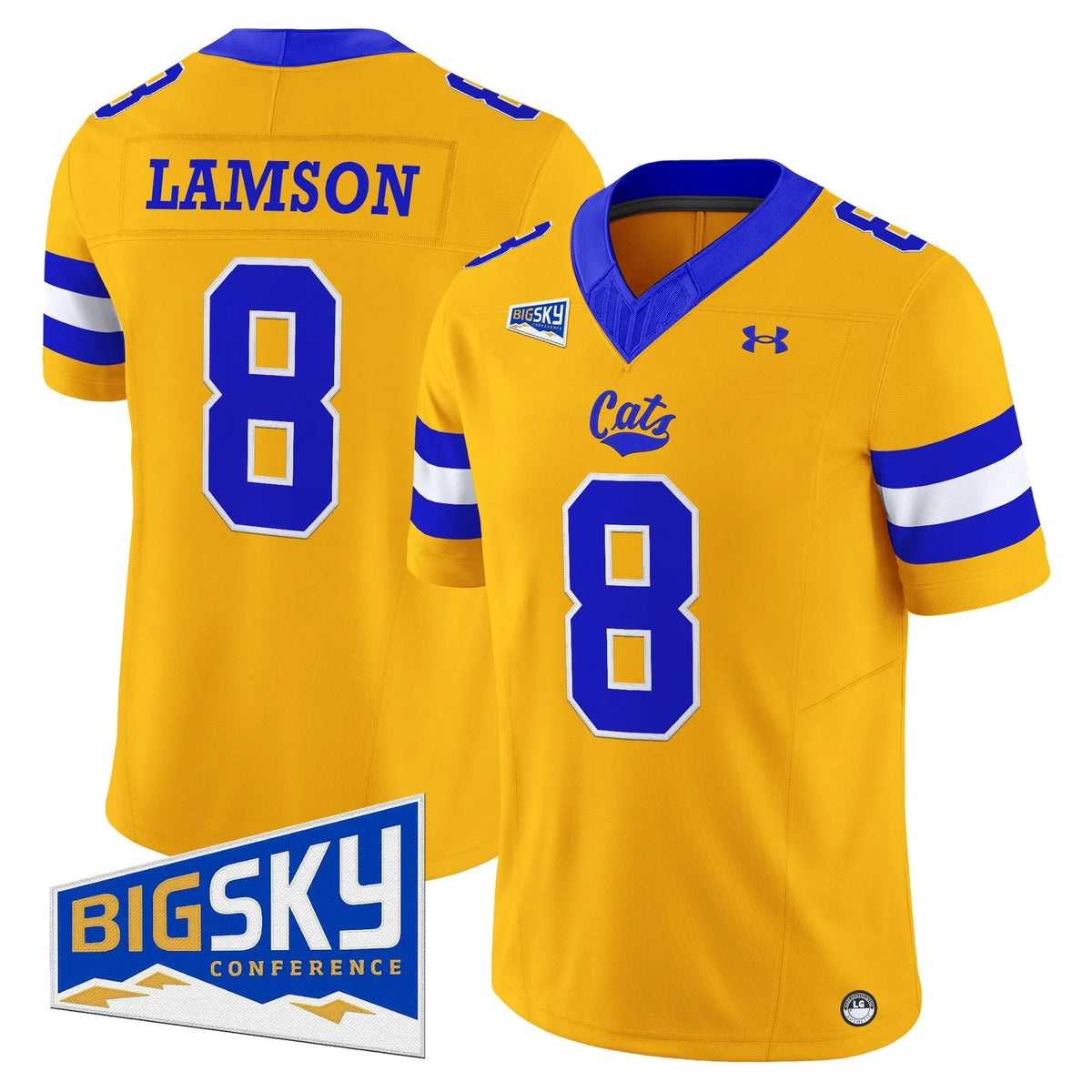 Personalized MSB 2026 Vapor Limited Jersey - Gold / Justin Lamson Stitched