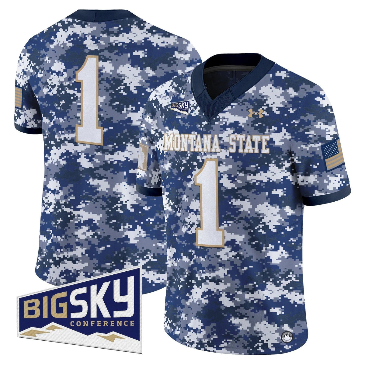 Personalized MSB 2026 Vapor Limited Jersey - Camo / #1 Team Stitched