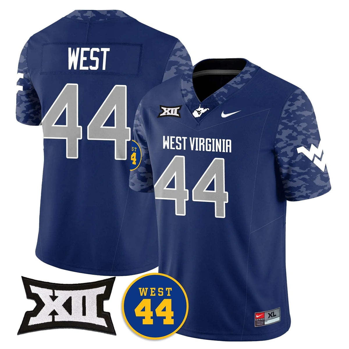 Personalized WVM 2026 Vapor Limited Jersey  - Honor Jerry West - Navy / Jerry West Stitched