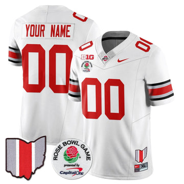 Personalized OSB 2026 Rose Bowl Vapor Limited Custom Jersey - White Stitched