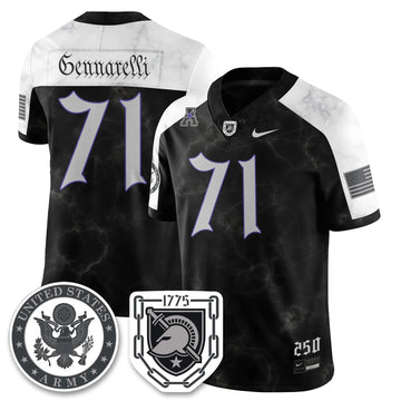 Personalized ABK Vapor Limited Jersey - 250 Years of Service and Sacrifice - Paolo Gennarelli - 71 / Alternate Stitched