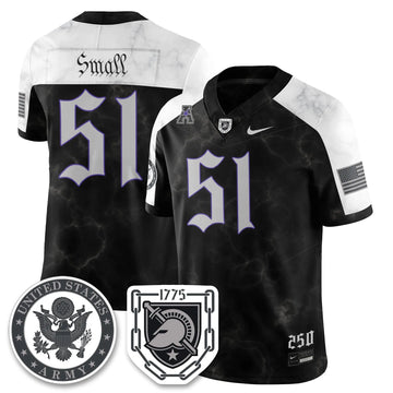 Personalized ABK Vapor Limited Jersey - 250 Years of Service and Sacrifice - Brady Small - 51 / Alternate Stitched