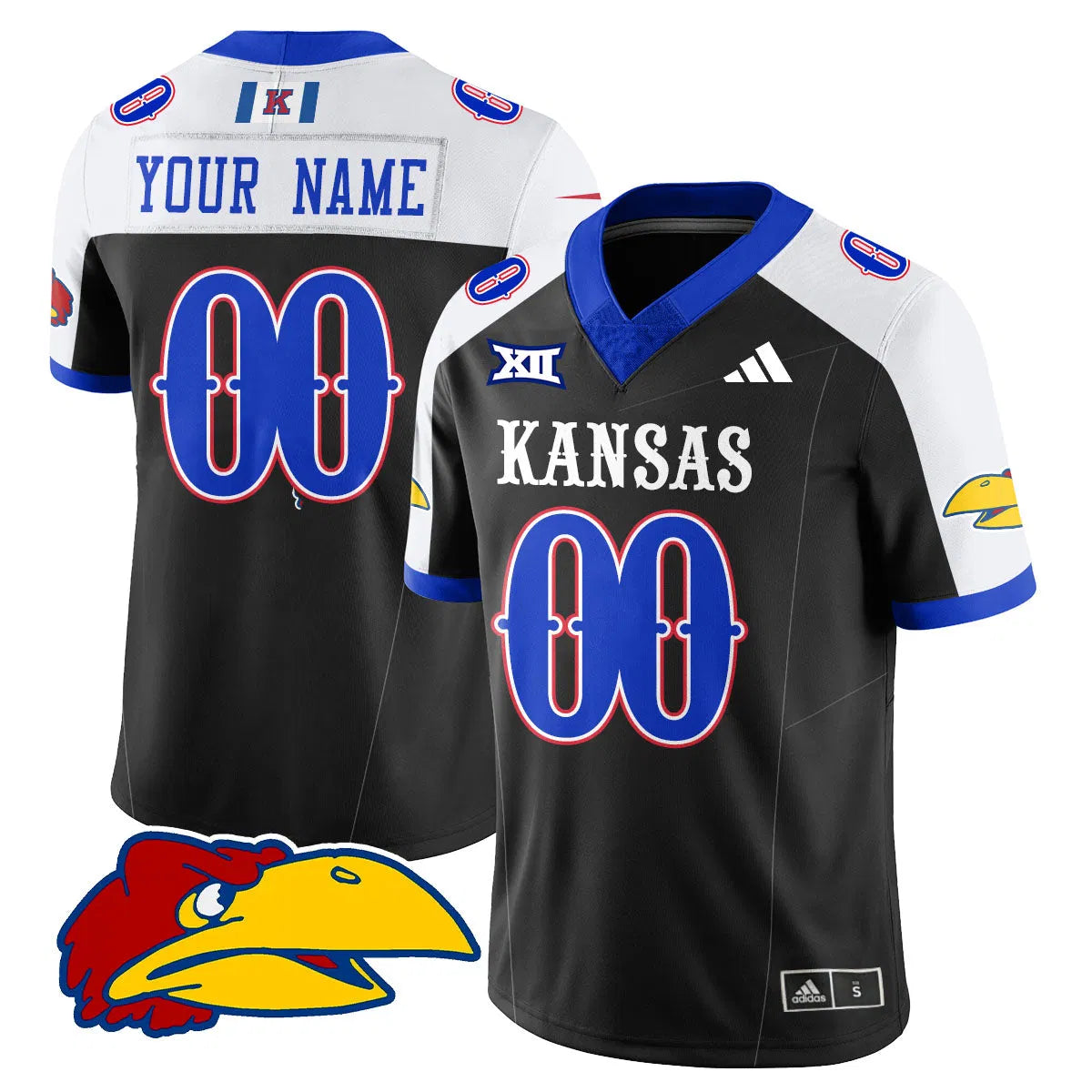 Personalized Custom KJ Football 2026 Limited Jersey - Black Alternate Stitched