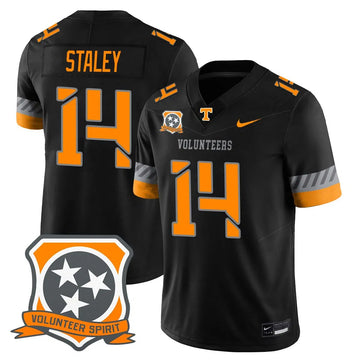 Personalized TV Football 2026 Spirit Limited Jersey - Black / Braylon Staley Stitched