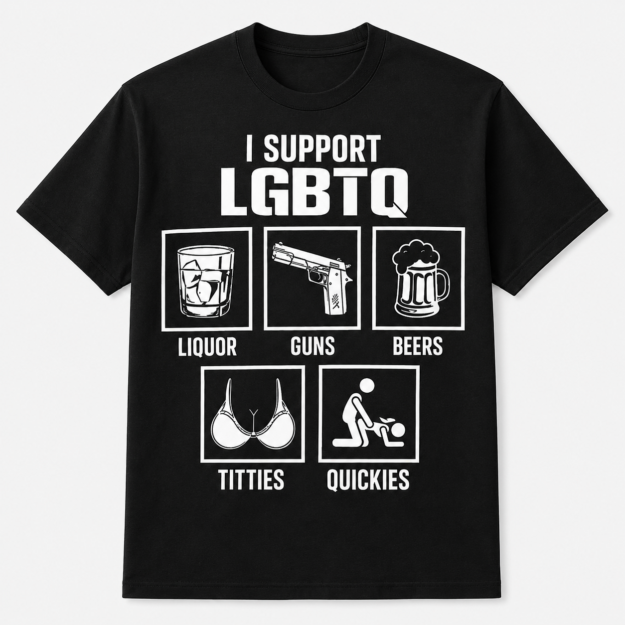 I Support LGBTQ Tshirt - Funny Tshirt