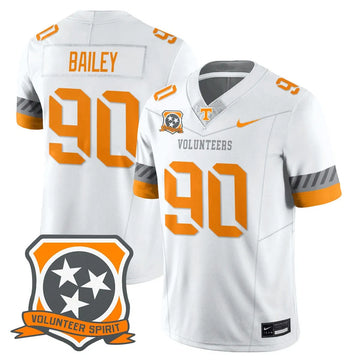 Personalized TV Football 2026 Spirit Limited Jersey - White / Dominic Bailey Stitched