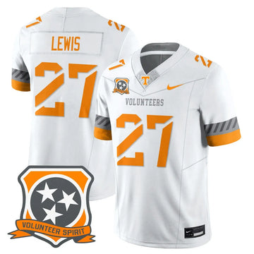 Personalized TV Football 2026 Spirit Limited Jersey - White / Peyton Lewis Stitched