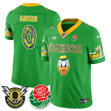 Personalized ORE Zombie Halloween Vapor Limited Jersey - Stitched - Green / Jordon Davison Stitched