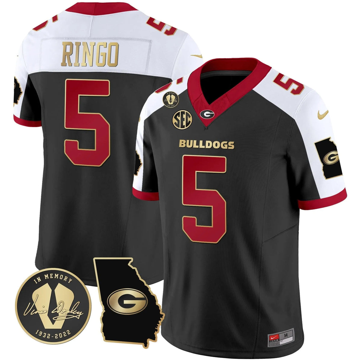 Personalized GB 2026 Vapor Jersey V3 - Georgia Map - Alternate / Kelee Ringo Stitched