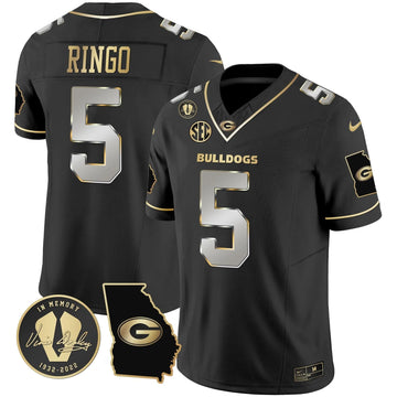 Personalized GB 2026 Vapor Jersey V3 - Georgia Map - Black Limited / Kelee Ringo Stitched