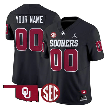 Personalized OS 2026 Vapor Limited Custom Jersey - SEC Patch - Black Stitched