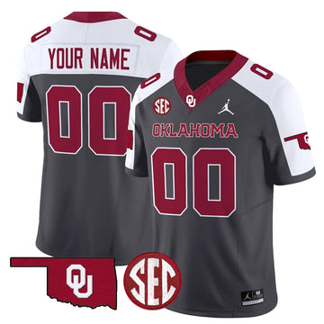 Personalized OS 2026 Vapor Limited Custom Jersey - SEC Patch - Special Anthracite Stitched
