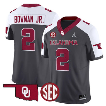 Personalized OS 2026 Vapor Limited Jersey - SEC Patch - Special Anthracite / Billy Bowman Jr. Stitched