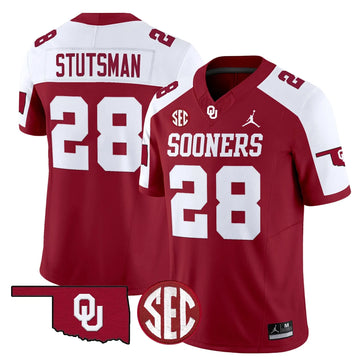 Personalized OS 2026 Vapor Limited Jersey - SEC Patch - Alternate / Danny Stutsman Stitched