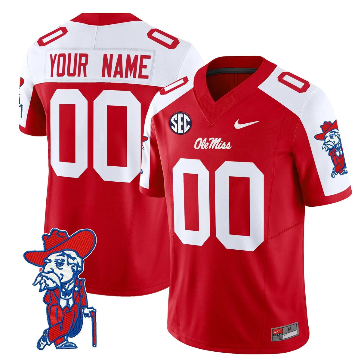 Personalized OMB 2026 Vapor Limited Custom Jersey V2 - Red Alternate Stitched